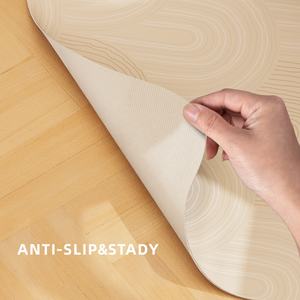 Tapete Transparente de PVC de Alta Calidad para Silla de Oficina, Duradero, Lavable, Antideslizante, Protector Reversible para Pisos de Madera Dura, para el Hogar - Product Image 3