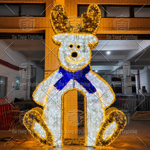 Outdoor LED Christmas Archway <b>Light</b> Supplier China Commercial Festival Lighting Solution Manufacturer OEM - Product Image 5
