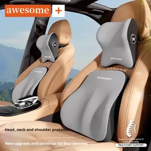 Cuscino per Poggiatesta Auto in Memory Foam di Alta Qualità, Supporto Lombare e Cervicale Minimalista - Product Image 3