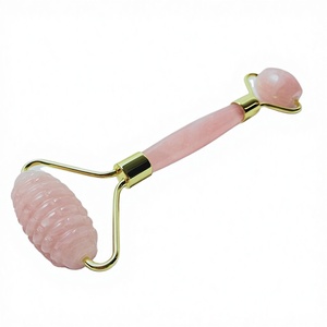 HZ Rose Quartz <b>Face</b> <b>Massager</b> Facial Beauty Slimming Tool Lift <b>Massager</b> Gouache Scraper 100% Natural Skin Tightening Home Use - Product Image 3