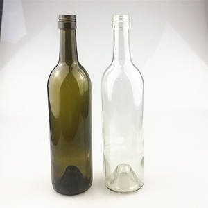 Botella <span class=keywords><strong>de</strong></span> <span class=keywords><strong>vino</strong></span> <span class=keywords><strong>de</strong></span> vidrio <span class=keywords><strong>de</strong></span> 750 ml tipo Burdeos con tapón <span class=keywords><strong>de</strong></span> rosca, vacía, <span class=keywords><strong>de</strong></span> 75 cl, 750 ml, transparente, ámbar, verde, <span class=keywords><strong>para</strong></span> <span class=keywords><strong>vino</strong></span> tinto. - Product Image 2