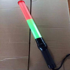 レッドブルーLEDトラフィックバトン6個付きレッドLED ABS 40x540mmトラフィックバトン点滅トラフィックワッドサプライヤー - Product Image 6