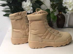 TSB09 Light Weight 8 Inches <b>Suede</b> Leather <b>Desert</b> <b>Boots</b> with Side Zip with Magic Tab Stock for Sales Cheap Price Fast Delivery - Product Image 5