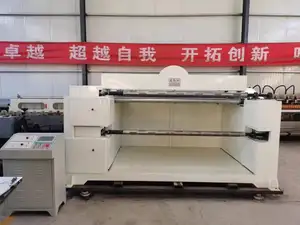 Semi Auto Rewinder Machine Voor Enkele Facer Lijn 2laags Golfkarton Winder Machine