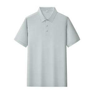 Men's Polyester Polo Shirt Thin Quick Dry Summer Knitted With Label With Tags - Product Image 4