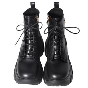 Bottines à plateforme pour femmes avec talon de 8,5 cm, semelle extérieure en caoutchouc durable - Product Image 1