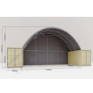 Abri de stockage extérieur en PVC pour machines-outils, équipements et entrepôts - Product Image 4