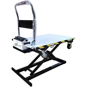 250kg 유압 가위 리프트 테이블 플랫폼, 밴 적재 및 하역용 유압 가위 화물 리프트 트롤리 - Product Image 6