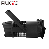 Projecteur LED Fresnel extérieur étanche haute puissance 300W pour spectacles en direct, projecteur LED Fresnel 300W à zoom, éclairage de scène