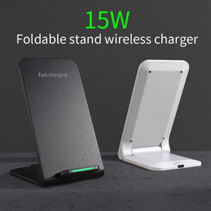 Soporte de Carga <span class=keywords><strong>Inalámbrico</strong></span> Plegable con Carga Rápida para iPhone 18 Pro Max <span class=keywords><strong>Duo</strong></span> y <span class=keywords><strong>Samsung</strong></span> - Product Image 4