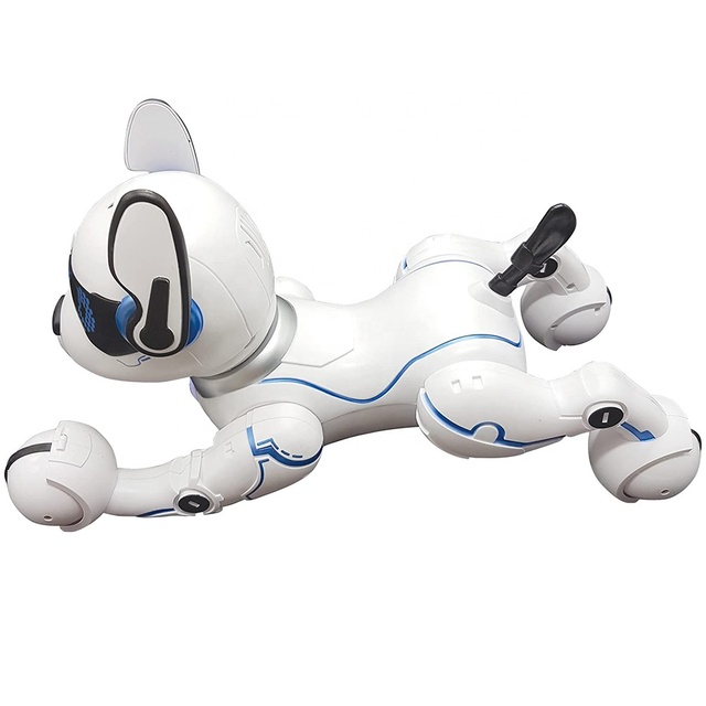 Smart Mini RC Robot A118 Intelligent Singing Dancing Programmable Rolling RC Stunt Robot Dog Toy for Kids