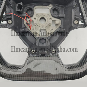 Volante Deportivo de Fibra de Carbono y Alcántara con Luces LED, el Más Popular para Chevrolet Camaro - Product Image 6