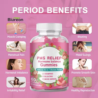 Vente flash : Gummies à la canneberge PMS Vitamins pour femmes, soulagement des règles, gummies pour soulager les douleurs menstruelles, gummies pour l'équilibre hormonal