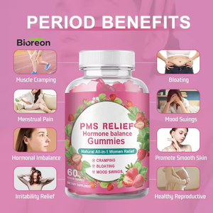 Vente flash : Gummies à la canneberge PMS Vitamins pour femmes, soulagement des règles, gummies pour soulager les douleurs menstruelles, gummies pour l'équilibre hormonal - Product Image 1