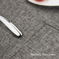 Napperons de table de luxe en lin pour la table à manger