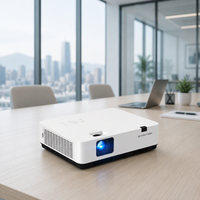 Projecteur BYINTEK Meet 1 K200X 3300 ANSI 3LCD XGA compatible 8K avec haut-parleurs stéréo HIFI intégrés pour usage professionnel