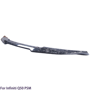 Aileron arrière en fibre de carbone forgée style PSM pour Q50 Q50S Q50L 2013-2023 - Product Image 4