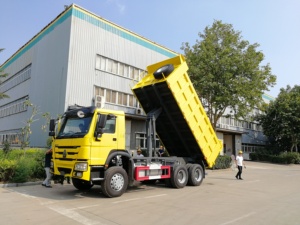 Kullanılan Sinotruck 10 tekerlek DAMPERLİ KAMYON 336 371HP 10 lastikler 40Ton Howo 6X 4 damperli kamyonlar Howo ikinci el araba - Product Image 3