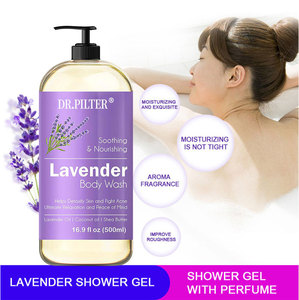 <span class=keywords><strong>Gel</strong></span> <span class=keywords><strong>Douche</strong></span> Parfum Pétale Lavande Blanche Herbe d'ange Marque privée Savon corporel biologique naturel de luxe Nettoyant pour le corps - Product Image 4