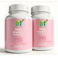 Gummies à la canneberge OEM 90 unités - Favorise le bien-être quotidien