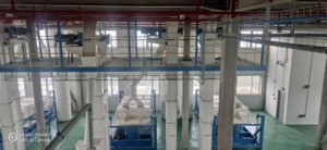 Thức ăn bữa ăn lúa mì và hầu như không 200-800 kg/giờ thức ăn làm cho máy thiết bị máy xay và trộn dây chuyền sản xuất - Product Image 4