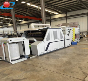Équipement de cardage FA1288 pour applications de filature à anneaux et de non-tissage avec autonivelleur hybride pour une qualité uniforme de la laine en fil échevelé - Product Image 2