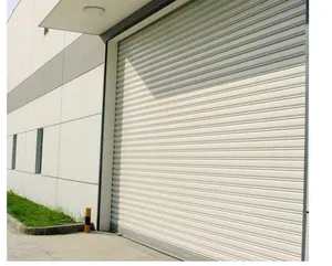 Modern Automatic/ Manual Control Rolling Up Aluminum Garage Door Roller Shutter Door for Homes or Hotels