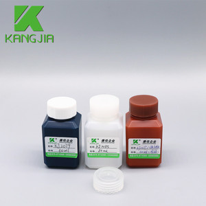 Flacone di reagente in plastica quadrato a bocca piccola 20ml 30ml 40ml 60ml contenitore di erogazione solventi chimici soluzioni biologiche - Product Image 5