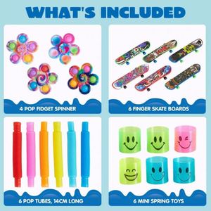 JYTZ0100 Wholesale Anti-Stress Fidget Toys Pop Push <b>Colour</b>-Changing <b>Set</b> Novelty & Gag Toys with Super Service Global Fidget Need - Product Image 3