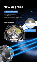 Phares de projecteur Auropola 6000K, lentilles de projecteur Bi-LED, phares laser