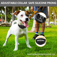 Tragbarer Handheld-Sender mit Komplettzubehör-Set, Humanes Hundeverhaltens-Trainingsequipment, Multifunktionales Hundetrainings-Schockhalsband