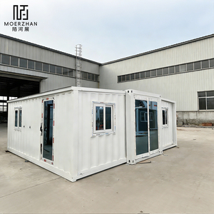 Unité d'hôtel/appartement préfabriquée portable 20FT/40FT – Conteneur en acier à <span class=keywords><strong>bas</strong></span> <span class=keywords><strong>prix</strong></span>, espace commercial extensible - Product Image 2