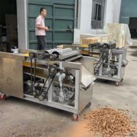 Upgrade product: gesneden kokosnootschilblokjes snijmachine voor fruit & groente gebruik, droge kokosnootschilchips