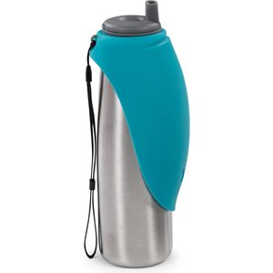 Botella de Agua de Acero Inoxidable de 24 Oz a Prueba de Fugas, Duradera, Impermeable IPX8, con Tazón de Silicona para Perros, Viajes, Campamentos, Senderismo, Caminatas - Product Image 5