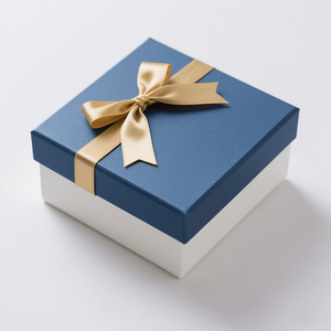 Cajas de Regalo Rígidas de Lujo <span class=keywords><strong>Gordon</strong></span> Ribbons con Forro de Esponja, Cinta de Raso, Banda Elástica Blanca, Logotipo Impreso Personalizado en Cuatro Colores - Product Image 2