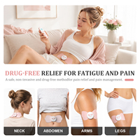 Électrodes corporelles réutilisables à faible impulsion, respectueuses de la peau, pour appareil TENS de soulagement de la douleur avec modes de massage - Vente en gros