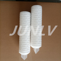 Filtre plissé PP 10 ''1 micron et système de filtration d'eau en polypropylène de 0.2 microns