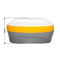 Récepteur géodésique GNSS RTK TK-600 durable, étanche et anti-poussière pour travaux de levés sur le terrain, haute précision, 1408 canaux, fréquence de mise à jour 20 Hz