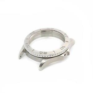 Personalizzazione stampaggio ad iniezione di metallo PM acciaio inossidabile maschio femmina cerchi cassa dell'orologio quadrata - Product Image 1