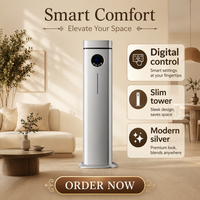 Diffuseur d'arômes électrique sans eau AeroScent Commercial à deux fluides, contrôlé par application, en métal, 1000 ml, alimenté par batterie, faible bruit 55 dB