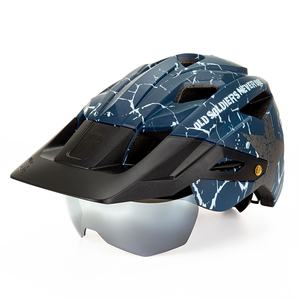 OEM Venta caliente <span class=keywords><strong>MTB</strong></span> Mountain Bike <span class=keywords><strong>Casco</strong></span> con gafas para Dirt Bike Enduro Motocross Downhill Trails Uso - Product Image 4