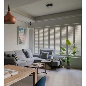 Guangdong Obturateur Alliage d'aluminium <span class=keywords><strong>Louvre</strong></span> Fenêtre 2/3 Aluminium Fenêtre Pare-soleil Persienne Cadre Conception en Chine - Product Image 2