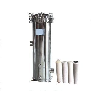 Boîtier de filtre à eau industriel en acier inoxydable pour le traitement de l'eau 7 noyaux 40 pouces - Product Image 2