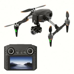 H34 HD 4K Foldable Beginner <b>Drone</b> Brushless Motor Anti-Wind Remote Control with Obstacle Avoidance and Electro-Controlled Lens - Product Image 1
