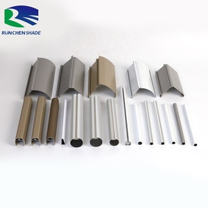 سوق جنوب اسيا قضبان كاسيت دي مسحوق الألومنيوم طلاء Perfil De fintana Zebra الستائر السفلية - Product Image 3