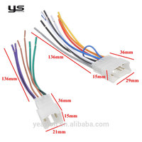 Arnés de cableado universal de 16 pines para estéreo de coche, adaptador ISO, conector de radio, cable Plug and Play para instalación de unidades principales de posventa