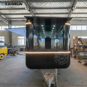 Contenedor de envío de 17 pies, remolque de comida con freidora profunda, furgoneta de café, Pizza, remolque de hielo, camión de comida, remolque de cocina con baño - Product Image 6