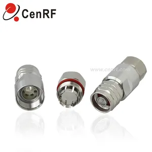 RF IP65 Waterproof N Male Adapter Connector For 1/2'' Low Loss Coaxial Cable