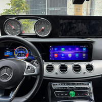 Radio Estéreo para Auto con Pantalla Digital Dual de 12.3 Pulgadas y Carplay para Mercedes Benz Clase E W213, Actualización del Tablero