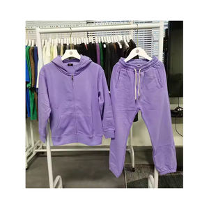 Sudadera con capucha de gran tamaño con logotipo personalizado y cremallera completa para niños, ropa informal cálida y cómoda, sudadera de moda para niños, venta al por mayor - Product Image 6